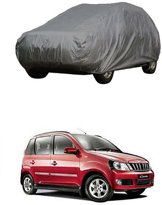 Kuchipudi Car Cover For Mahindra Quanto (Without Mirror Pockets)(Grey)