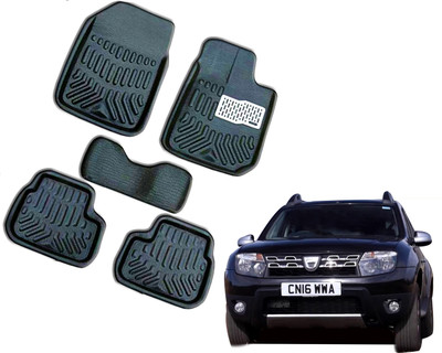 WolkomHome Plastic 3D Mat For  Renault Duster(Black)