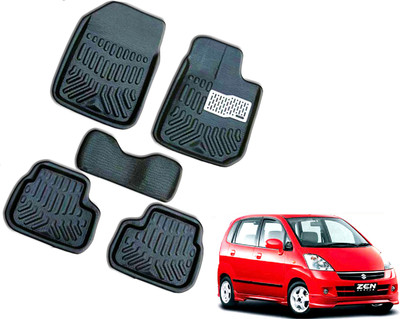 WolkomHome Plastic 3D Mat For  Maruti Zen Estilo(Black)