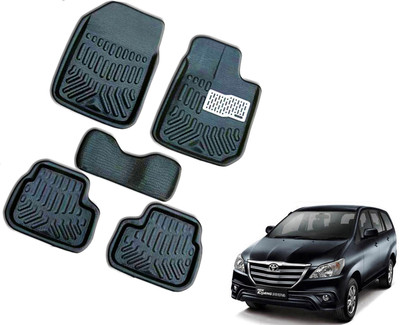 WolkomHome Plastic 3D Mat For  Toyota Innova(Black)