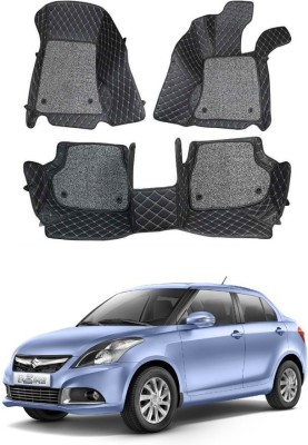 ARNEJA Leatherite 7D Mat For  Maruti Suzuki Swift Dzire(Black)