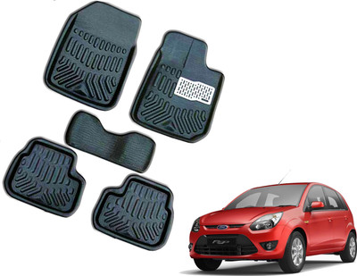 WolkomHome Plastic 3D Mat For  Ford Figo(Black)