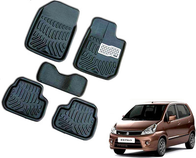 WolkomHome Plastic 3D Mat For  Maruti Zen Estilo(Black)