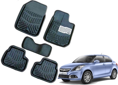 WolkomHome Plastic 3D Mat For  Maruti New Dzire(Black)