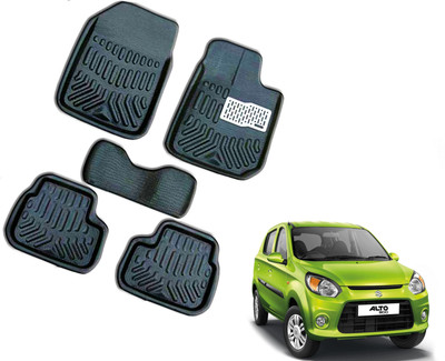 WolkomHome Plastic 3D Mat For  Maruti Alto 800(Black)