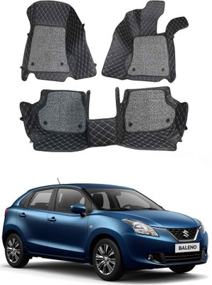 ARNEJA Leatherite 7D Mat For  Maruti Suzuki Baleno(Black)