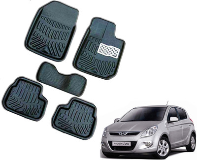 WolkomHome Plastic 3D Mat For  Hyundai i20(Black)