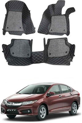 arneja trading company Leatherite 7D Mat For  Honda City(Black)