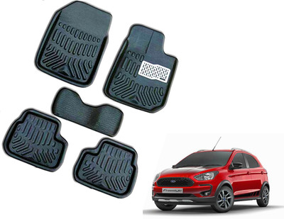 WolkomHome Plastic 3D Mat For  Ford Aspire(Black)