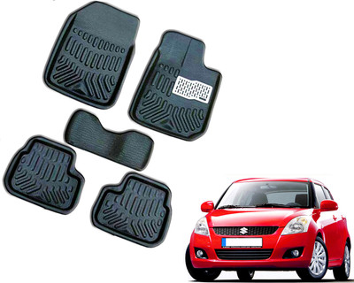 WolkomHome Plastic 3D Mat For  Maruti Swift(Black)