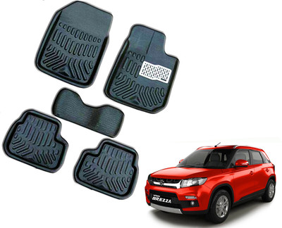 WolkomHome Plastic 3D Mat For  Maruti Vitara Brezza(Black)