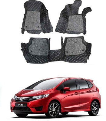 arneja trading company Leatherite 7D Mat For  Honda Jazz(Black)