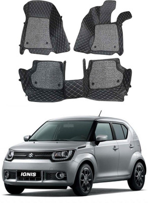 arneja trading company Leatherite 7D Mat For  Maruti Suzuki Ignis(Black)