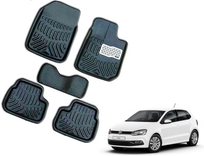 WolkomHome Plastic 3D Mat For  Volkswagen Polo Exquisite(Black)