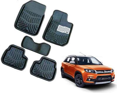 WolkomHome Plastic 3D Mat For  Maruti Vitara Brezza(Black)
