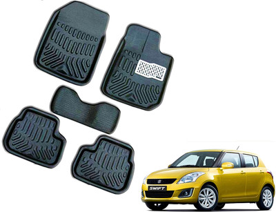 WolkomHome Plastic 3D Mat For  Maruti Swift(Black)