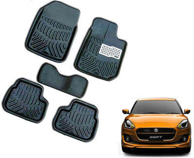 WolkomHome Plastic 3D Mat For  Maruti New Swift(Black)