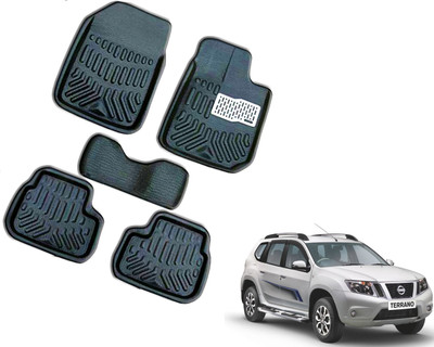 WolkomHome Plastic 3D Mat For  Nissan Terrano(Black)