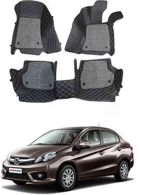 arneja trading company Leatherite 7D Mat For  Honda Amaze(Black)