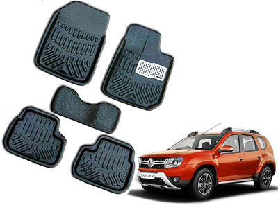 WolkomHome Plastic 3D Mat For  Renault Duster(Black)