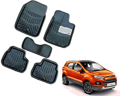 WolkomHome Plastic 3D Mat For  Ford Ecosport(Black)