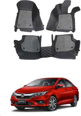 arneja trading company Leatherite 7D Mat For  Honda City(Black)