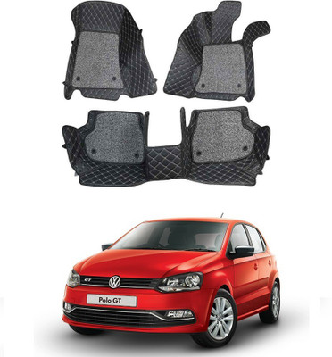 arneja trading company Leatherite 7D Mat For  Volkswagen Polo GT(Black)