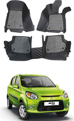 arneja trading company Leatherite 7D Mat For  Maruti Suzuki Alto 800(Black)