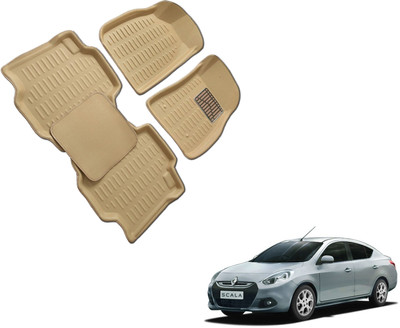 WolkomHome Plastic 3D Mat For  Renault Scala(Beige)