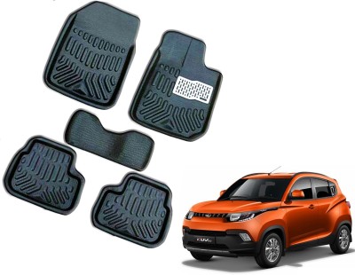 WolkomHome Plastic 3D Mat For  Mahindra KUV 100(Black)