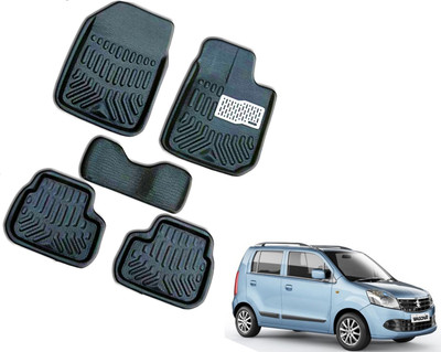 WolkomHome Plastic 3D Mat For  Maruti Wagon R 1.0(Black)