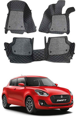 arneja trading company Leatherite 7D Mat For  Maruti Suzuki New Swift(Black)