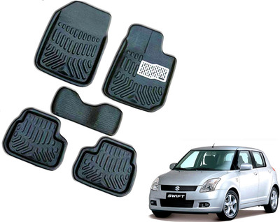 WolkomHome Plastic 3D Mat For  Maruti Swift(Black)
