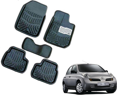 WolkomHome Plastic 3D Mat For  Nissan Micra(Black)