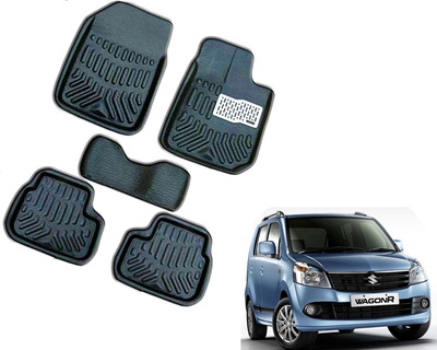 WolkomHome Plastic 3D Mat For  Maruti WagonR(Black)