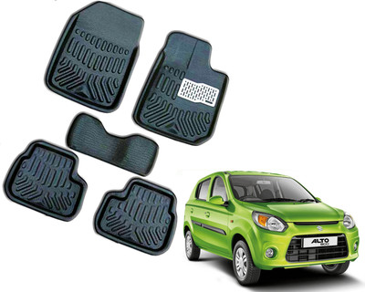 WolkomHome Plastic 3D Mat For  Maruti Alto 800(Black)