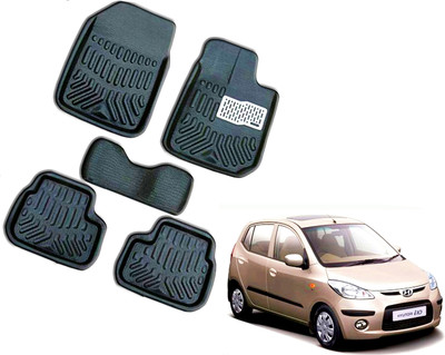 WolkomHome Plastic 3D Mat For  Hyundai i10(Black)