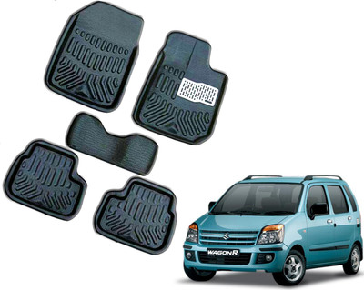 WolkomHome Plastic 3D Mat For  Maruti WagonR(Black)
