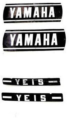 P A Sticker & Decal for Bike(Black)