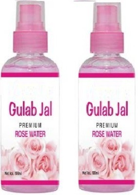 Red Ballons Gulab Jal / Rose Water Pure Rose Water Skin Toner Pack 200 Ml Face Wash(200 ml)