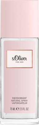 s.Oliver For Her Deodorant Natural Spray 75ml Deodorant Spray  -  For Women(75 ml)