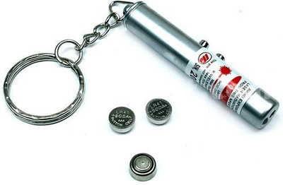 Royals 2 in 1 Pocket Red Laser Pointer Plus Torch(400 nm, Red)