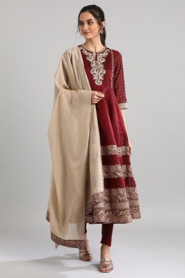 Aurelia Women Kurta Churidar Dupatta Set