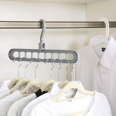 portible Plastic Shirt Pack of 4 Hangers For  Shirt