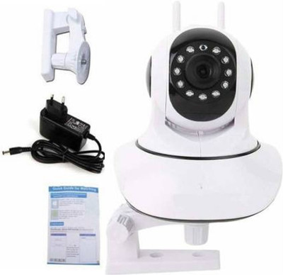 Zinzo Wifi Dual Antenna IP Smart Onvif Camera p2p MINI Wireless IP CCTV Surveillance Camera 720P Night Vision Dual Antenna Security Camera Security Camera Security Camera(64 GB, 1 Channel)