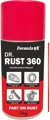Formula 9x DR. RUST 360 RUST REMOVER - SET OF 12PCS Rust Removal Aerosol Spray(1000 ml)