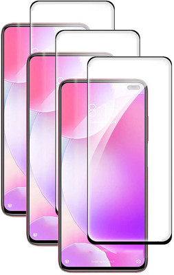 Fovtyline Edge To Edge Tempered Glass for Poco X2, Poco X3, Poco M2 Pro, Mi Redmi Note 9 Pro, Mi Redmi Note 9 Pro Max(Pack of 3)