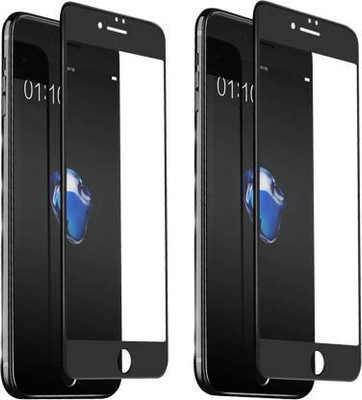 kentop Edge To Edge Tempered Glass for Apple iPhone 8 Plus(Pack of 2)