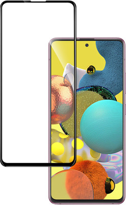 HUPSHY Edge To Edge Tempered Glass for Samsung Galaxy A51 5G(Pack of 1)