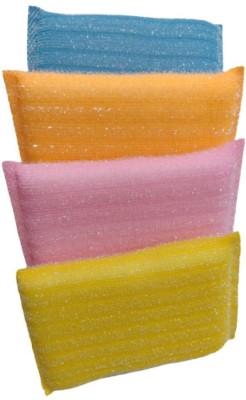 s.m.mart Non-scratching Scrub Sponge(Regular, Pack of 8)